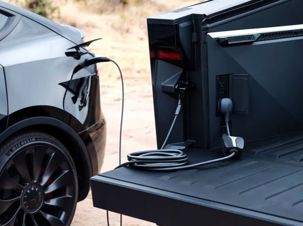 Tesla backup power supporting a home through a power outage