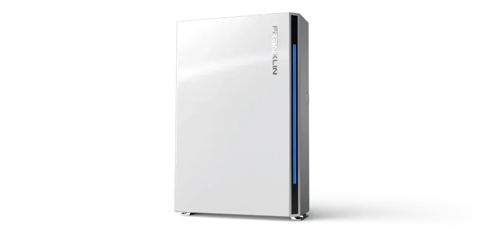 EcoFlow OCEAN Pro home battery system installed near a Florida electrical panel
